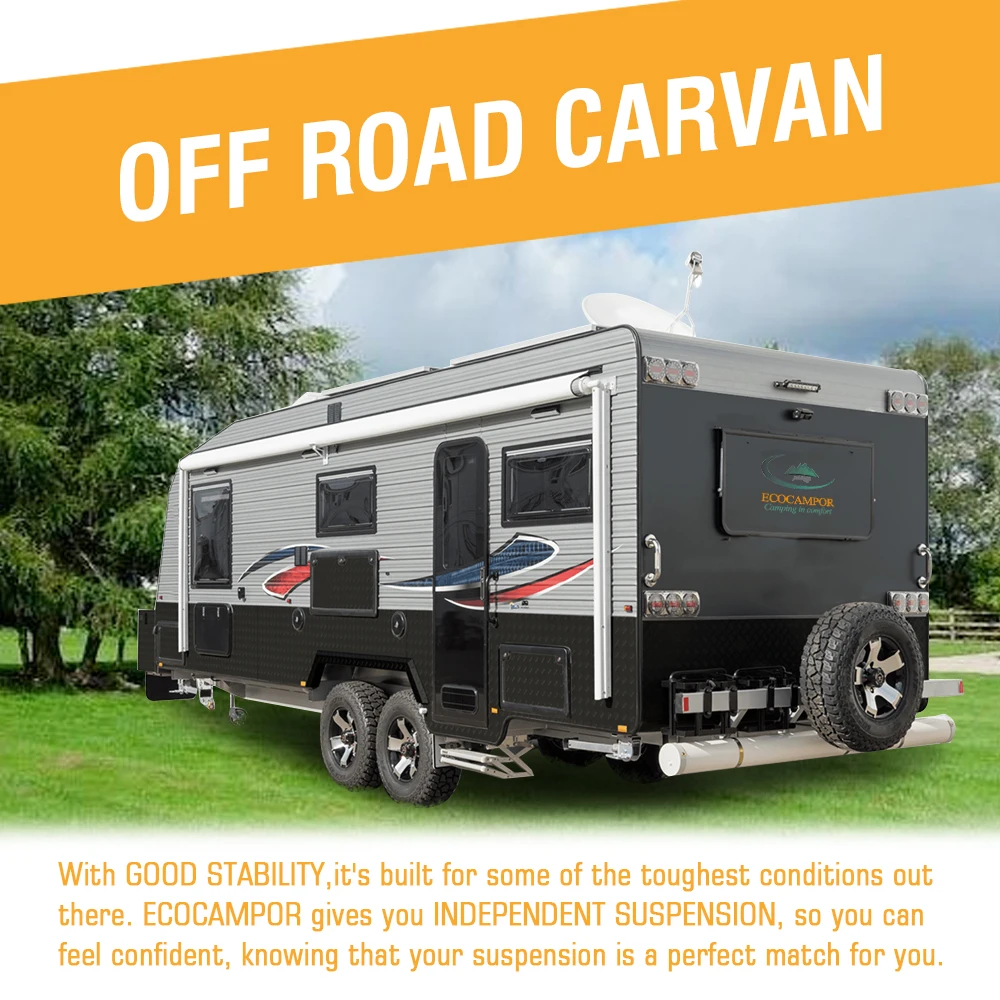 Australian Standard Big Off Road Style Caravan Trailer for Sale