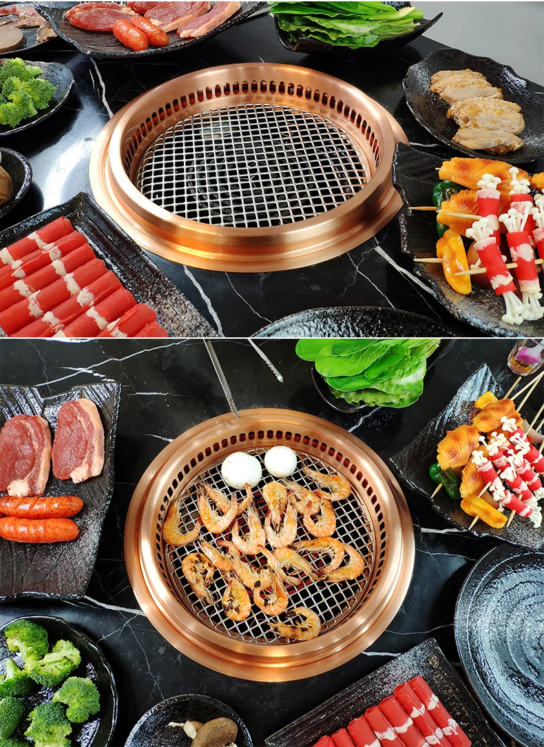 Japanese YAKINIKU Commercial Tabletop Electric Bbq Grill Electric Barbecue  Korean Restaurantsmokeless Indoor Electric Bbq Grill