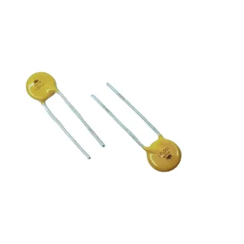 China resistor supplier ODM yellow silicon 10D121 diameter 10mm metal oxide Varistor for LED light
