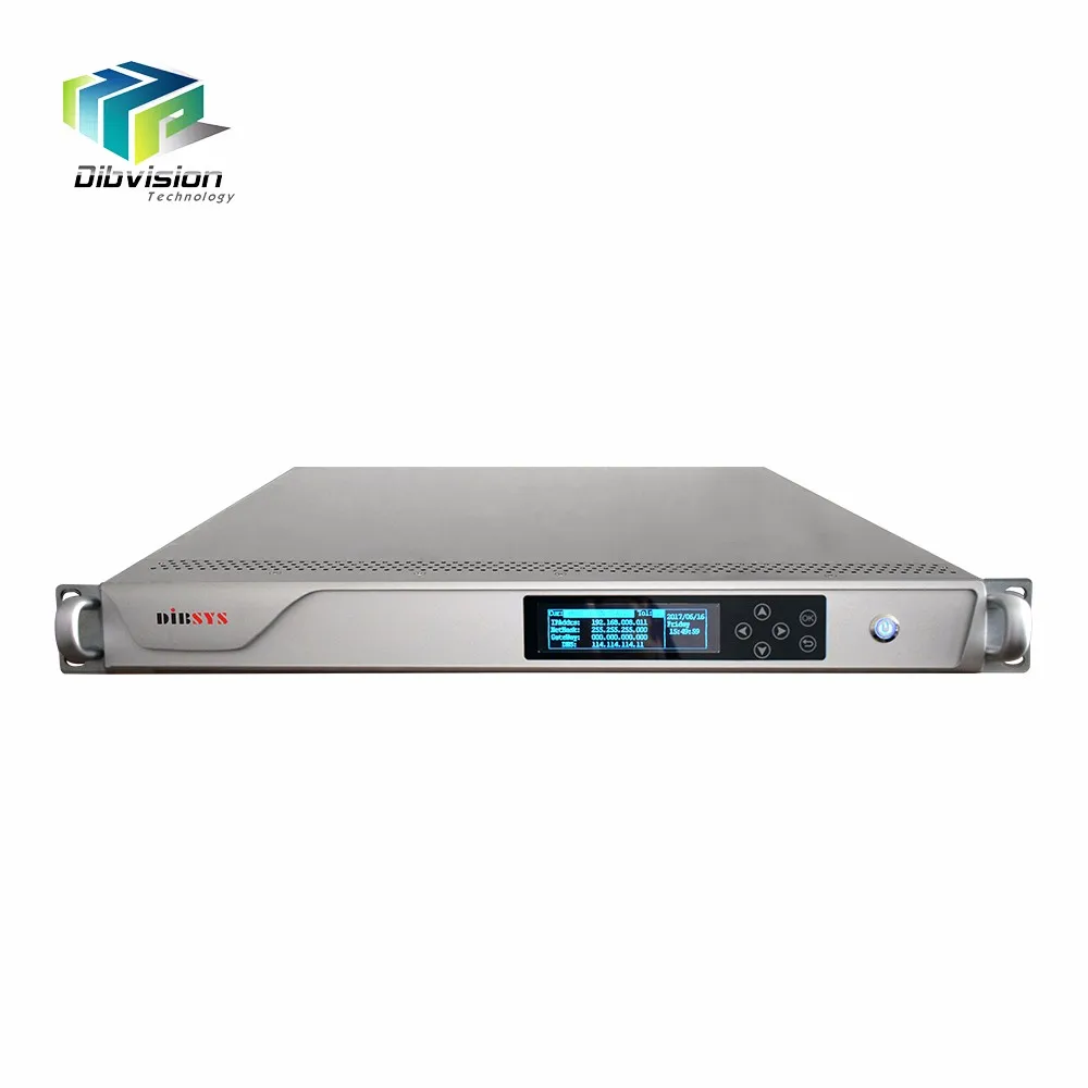 Anystream450 50-in-1 UDP RTP H.265/H.264 MPEG2 IP Stream MPEG2 IP Transcoder Audio Encoder for ATSC ISDB-T System HD Video