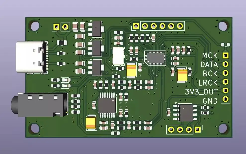 Taidacent ES9038Q2M I2S DSD Audio Decoder Board 32bit 768khz Digital Audio Converter USB DAC ES9038 for Raspberry PI