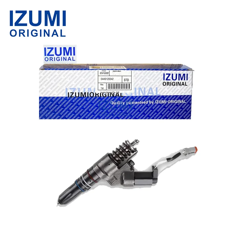 Ricambio diesel originale IZUMI per iniettore a iniezione diretta common rail per motori diesel Cummins ISM11, QSM11, M11, codici 4386023, 4903319, 3411821