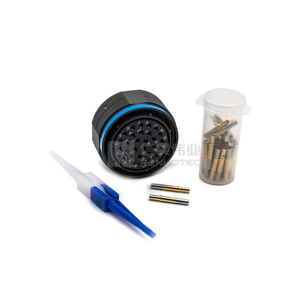 JorgeUSAプラグ Conector Mil-dtl-38999/26 Plug Reto com 29 Contatos, Soquete