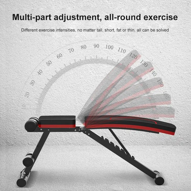 Multifunctional Weight Bench Exercise Vertical Incline Wall Mounted Folding Press Gym Equipment Set for Home 3 in 1