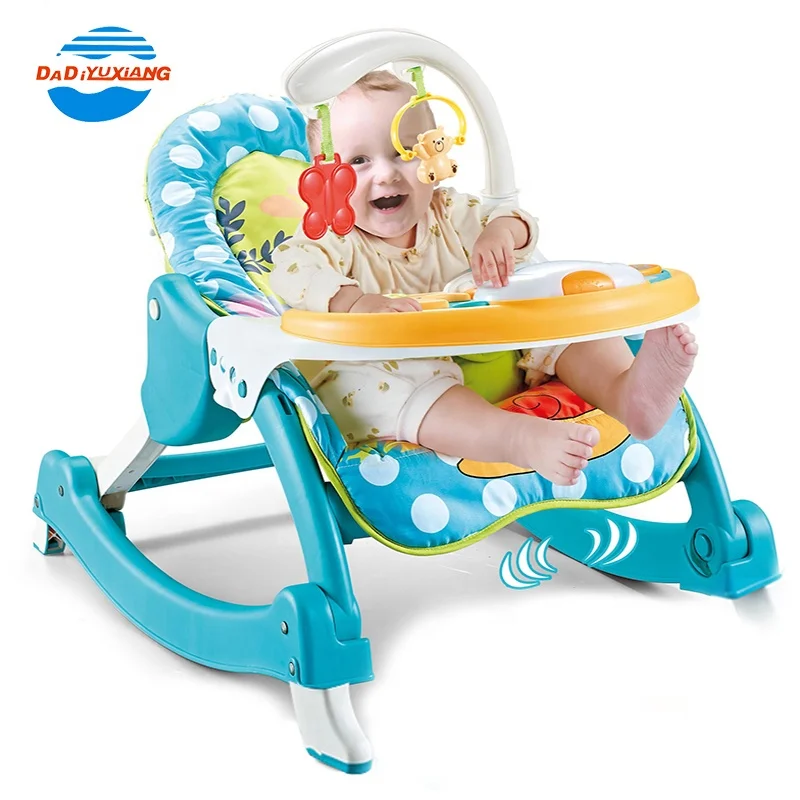 4 In 1 Plastic Music Electric Rocker 