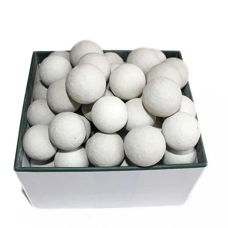 17%-19%  AL2O3 Inert Alumina Ceramic Ball for Chemical Industry