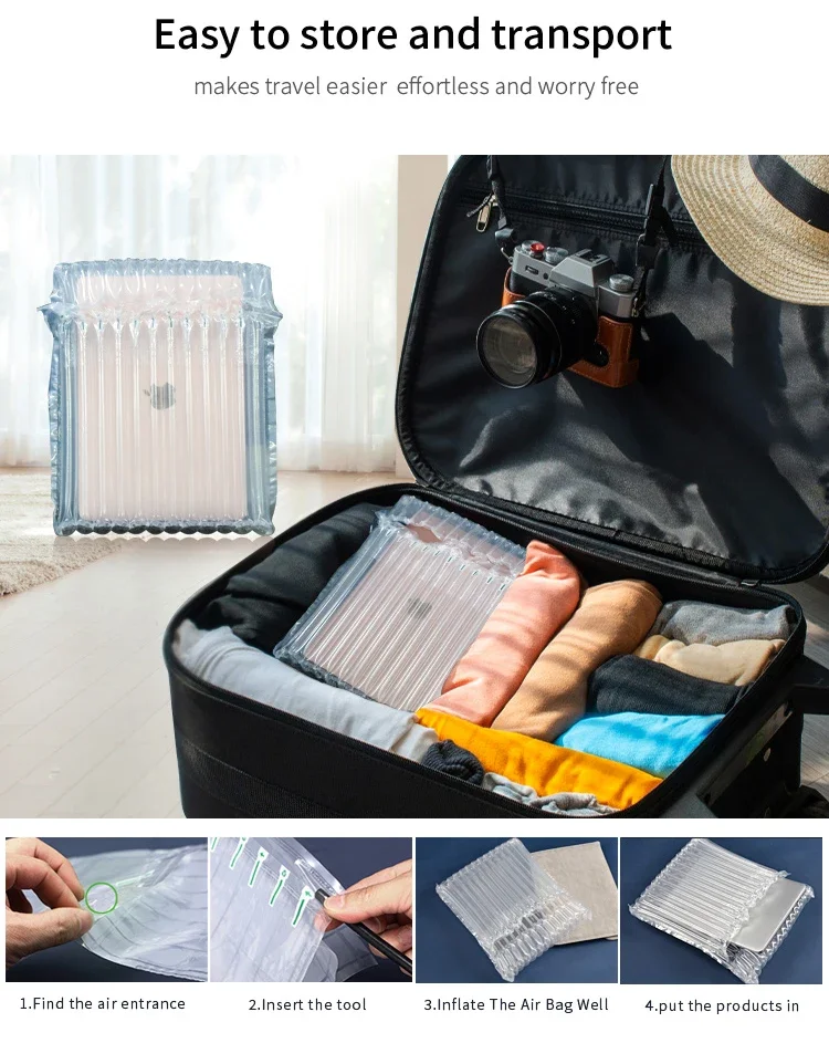 Inflatable Air Column Bags Packaging Air Cushion Bag For Laptop Packing ...