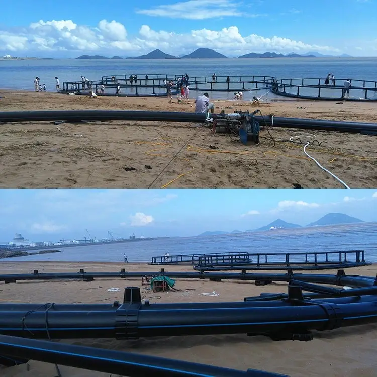 HDPE Fish Farming Flottant Cages for Pisciculture