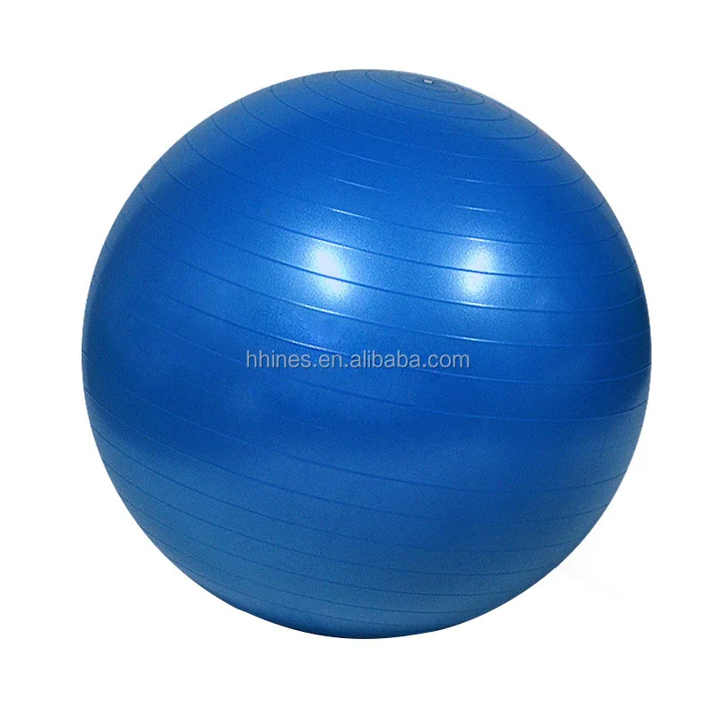 Custom Printed 45cm 55cm 65cm 75cm Pvc Colorful Exercise Gym Yoga Ball