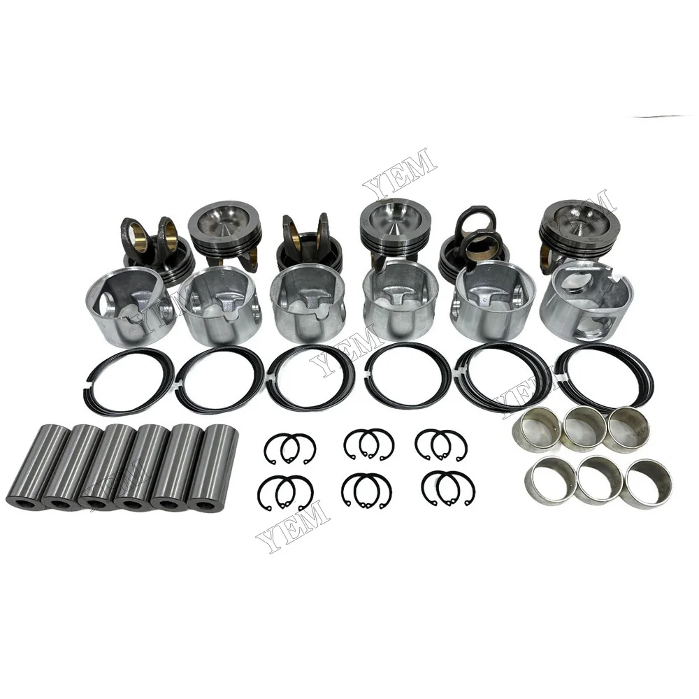 C9 Cylinder Piston Kit With Piston Ring Fits for Caterpillar High Quality Engine Parts 4