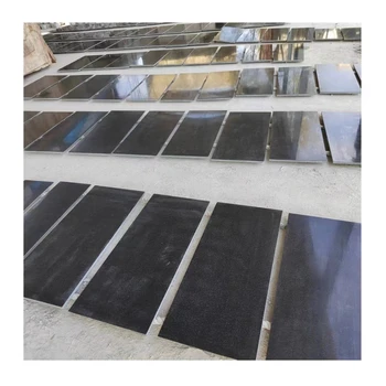 China black granite polished flamed bush hammered curbstone water feature pressure top floor paving stone shaped processing