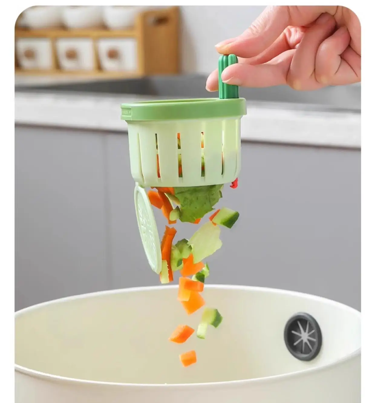 Умная техника кухонные гаджеты инструменты Шелковый фильтр сетка для кухни чистый кухонный инструмент корзина шелковых фильтров