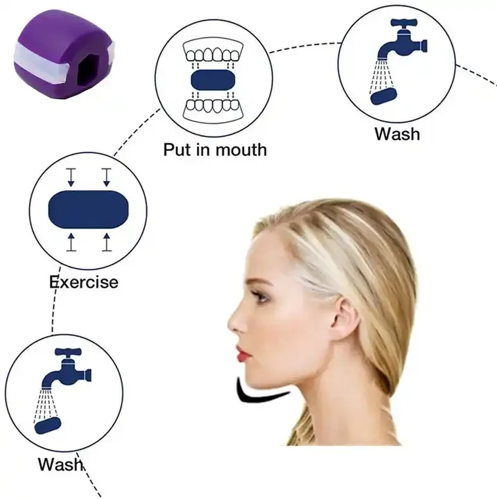 Face And Neck Exerciser Jaw Exerciser Masseter Trainer - Buy Facial ...