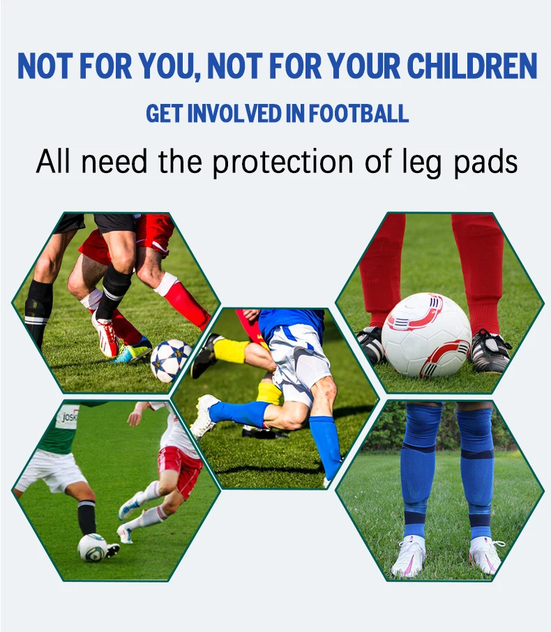 Customized Blank Sublimation Inserts Equipped Shin Pads Soccer With