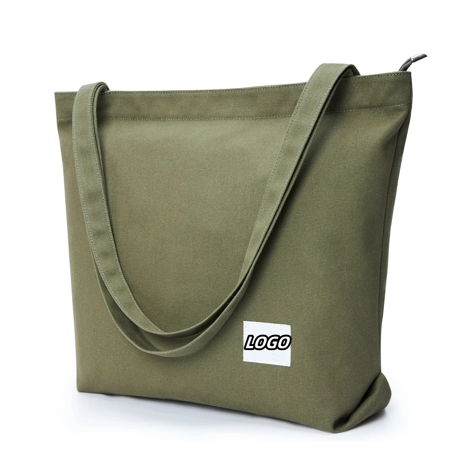 2024 Canvas Casual Tote Bags With Interior Pocket Large Capacity   H28b8d4d385944d65993dcfd46d0dfad6d 