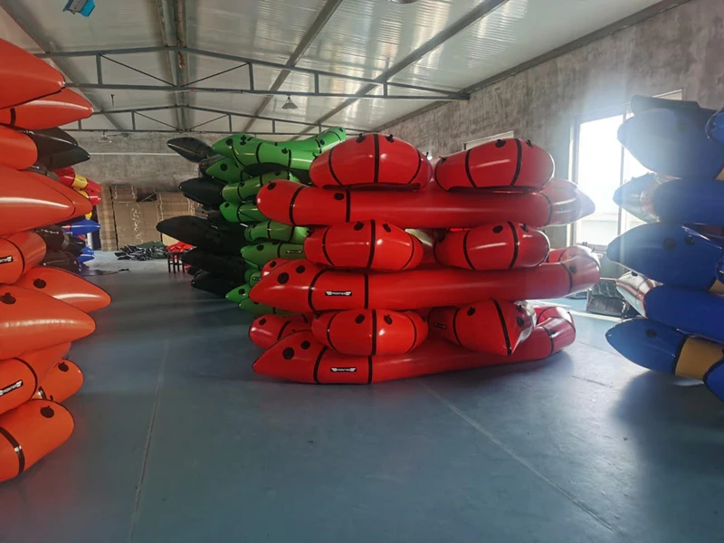 New Design Colorful White Water Cheap Kayak Inflatable Boat Packraft for Sale