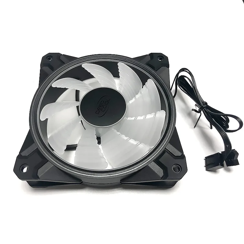Deepcool CF120 PLUS WH-3 IN 1、コントローラーとハブ付き120mm