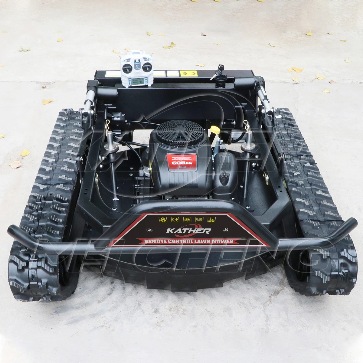 Új érkezésű mini traktor kaszálógép 550 mm 800 mm 900 mm 1000 mm RC otthoni robotos benzinmotoros lánctalpas fűnyíró fűvágásra