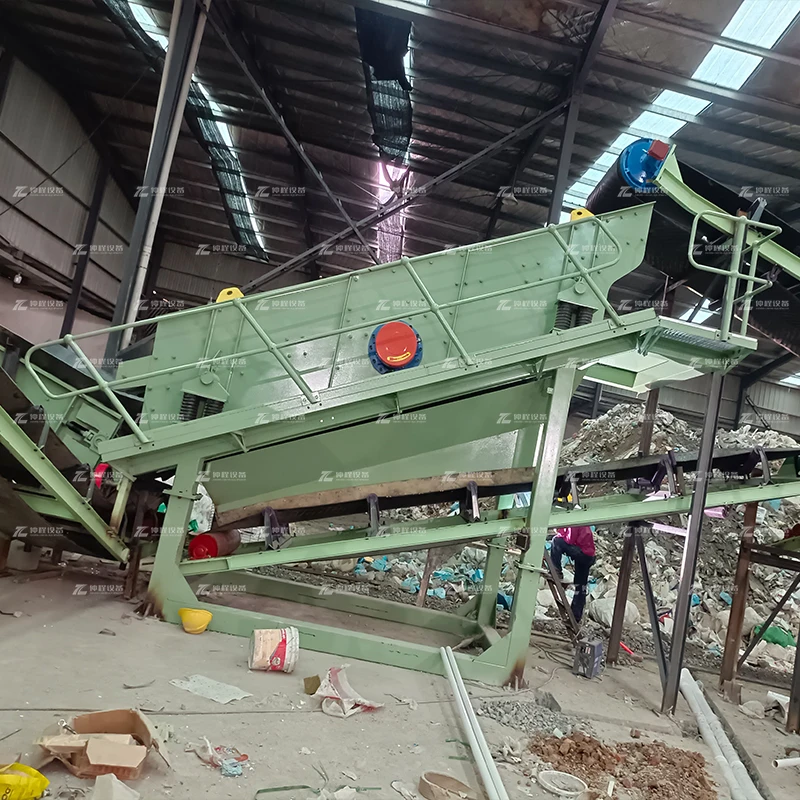 Municipal Solid Waste Sorting Machines /plastic Recycling/RDF Making Equipment Manufacturing Line Solid Waste Recycling Plant