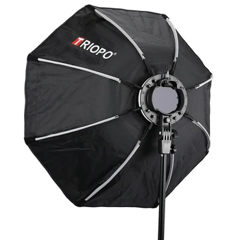 TRIOPO KX65 Umbrella Softbox Portable Outdoor Octagon for Flash Yongnuo YN200 Yn560 Iv Godox AD200 V1 Tt350 Flash Speedlite HOT