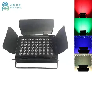 Popular 54*3w stage effect light with barn door ground row light club lighting effects for city landscape