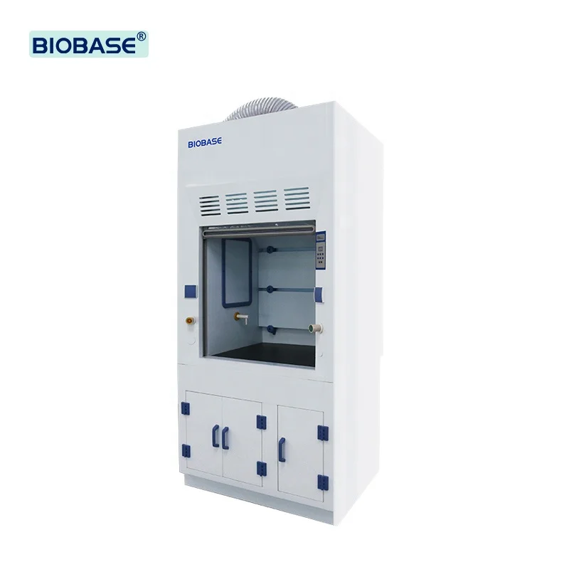 BIOBASE  China PP Spray Flow Cabinet Fume Hood FH1200PL with Stainless Steel for Lab and Medical