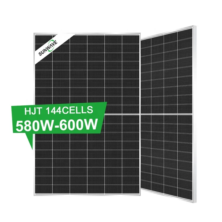 Huasun Monocrystalline PV Module 580w 585w 590w 595w 600w Solar Panel