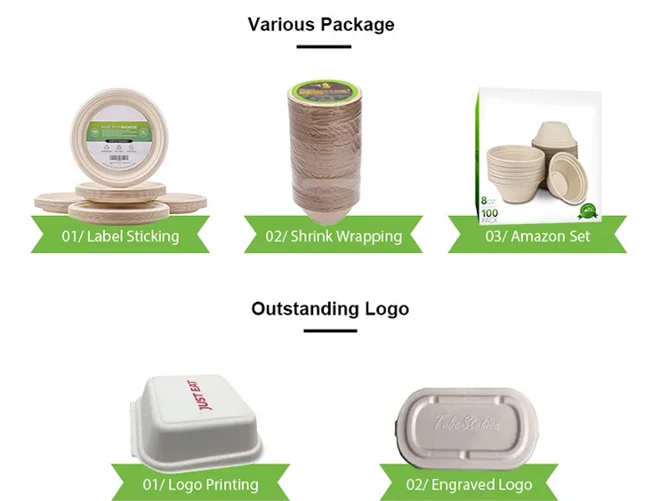 Eco Food Packaging Boxes - Biodegradable & Customizable