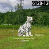 CSLH-024    ซีเอสแอลเอช-024| เสือขาวนั่งขนาดกลาง 66x35x78ซม