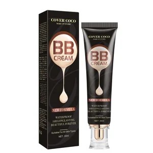 Private Label Foundation Korean Best Waterproof Long Lasting Moisturize Whitening Cosmetics Made in China Customized Bb Cream
