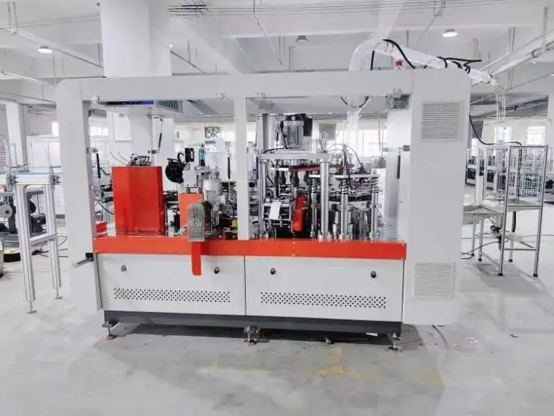 High Speed Servo Motor Paper Cup Machine supplier