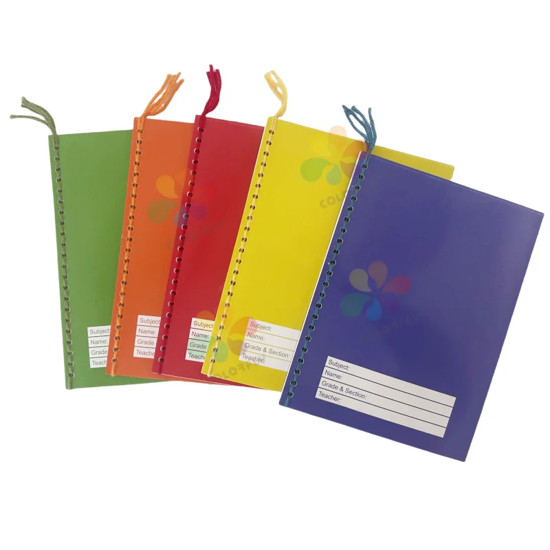 Best Price Yarn School Notebook Colorful Yarn Bind Ordinary Notebook Exercise Book for Philippines Students Yarn Notebook