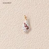 Shell leaf Charm