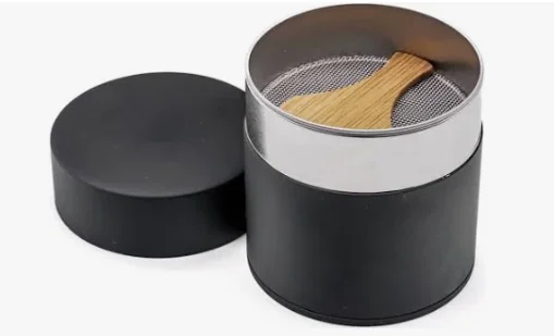 Matcha Green Tea Sifter With Bamboo Paddle Stainless Steel Matcha ...