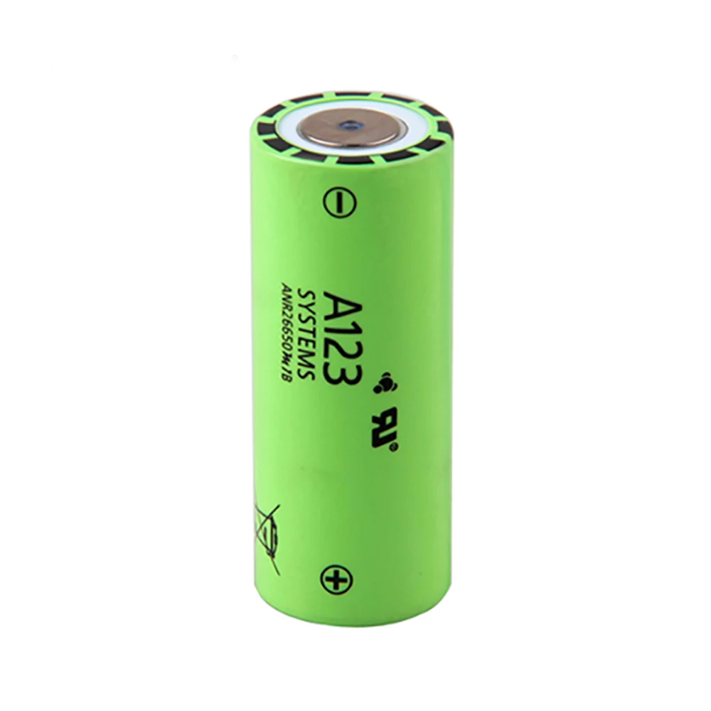 Lifepo4 A123 26650 Lithium Ion Battery 2 5Ah 3 3V For Power Tools lifepo4-a123-26650-lithium-ion-battery-2-5ah-3-3v-for-power-tools