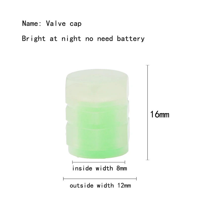 Car Led Lights Wheel Tire Valve Cycling Lantern Hub Tyre Lamp Car Tire Decoration Accessories