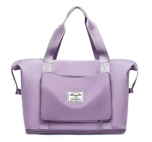 New Foldable Large-capacity Dry and Wet Separation Gym Bag Hand Luggage Bag