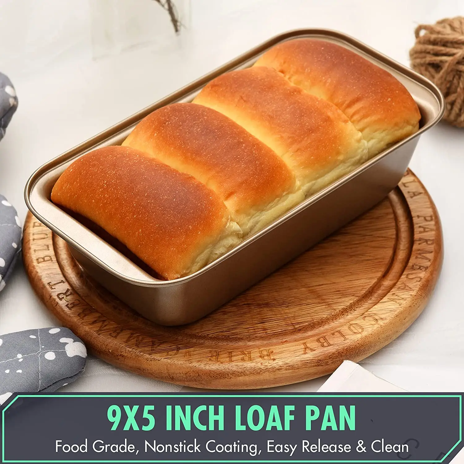 Wideny Customized Carbon Steel Non-stick Bakeware Loaf Pan For Home Kitchen  Bread Baking Mold Tools - Buy Loaf Pan,Bread Loaf Pan,Loaf Pan Baking Mold