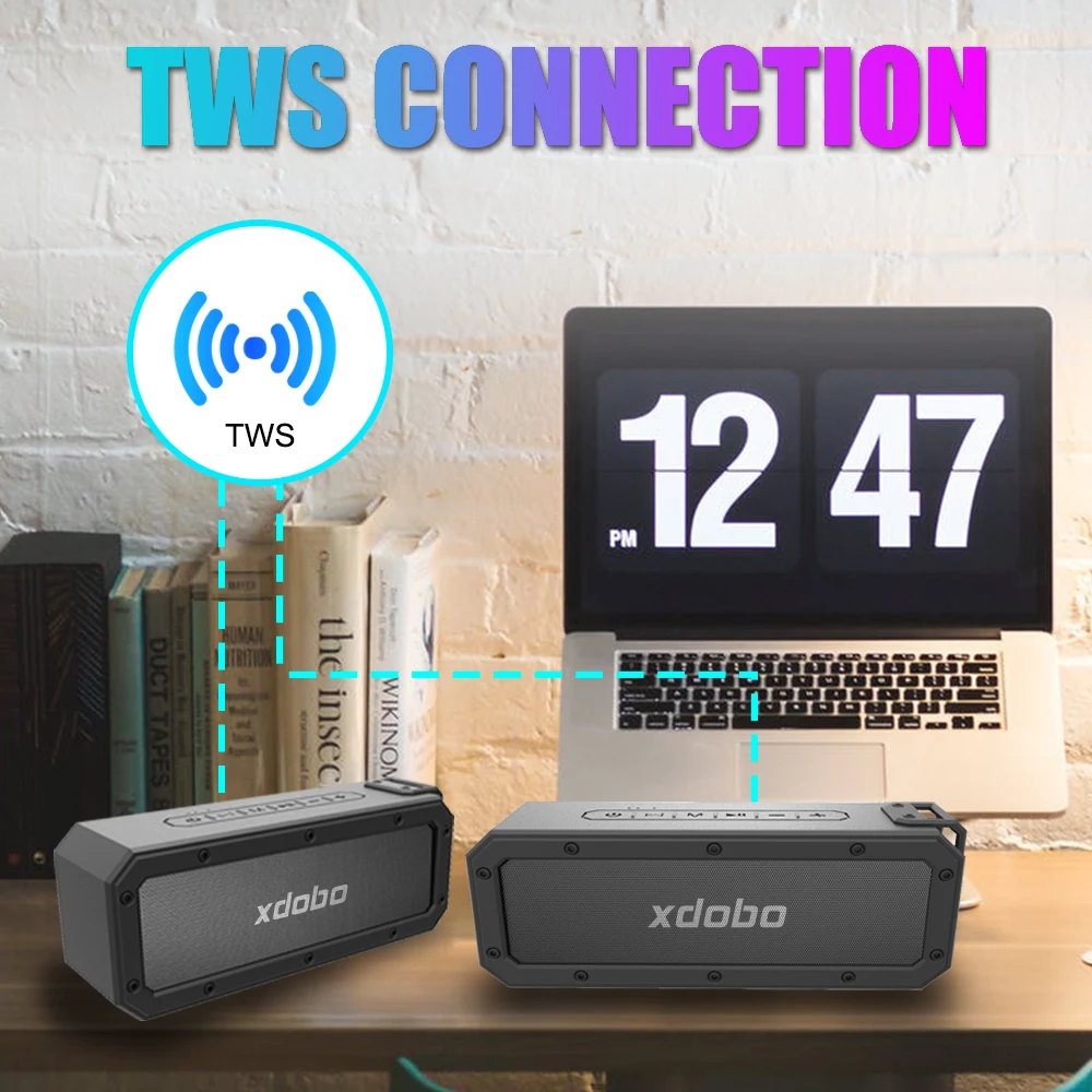 2021 factory price mini wireless speakers super bass handsfree waterproof bluetooth speaker for windows, apples,Adroid - ANKUX.COM