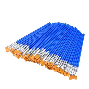 High Quality Miniature Paint Brushes Professional Chinese for Acrylic Manufacturer Provide 8 Pc Opp Bags Wood Round Art Painting