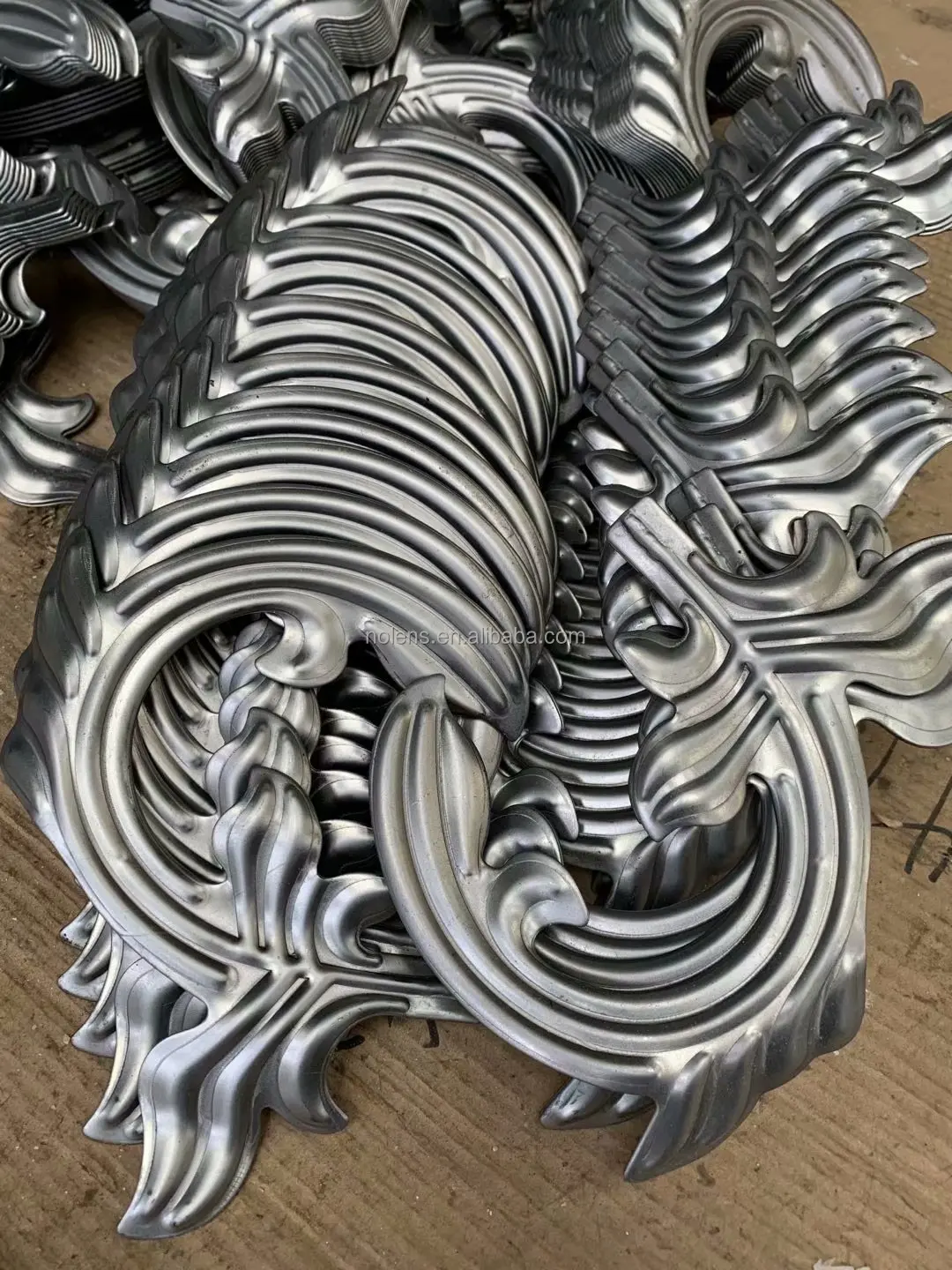 Wrought Iron Components Iron Railing Ornaments Stamped Sheet Components ...