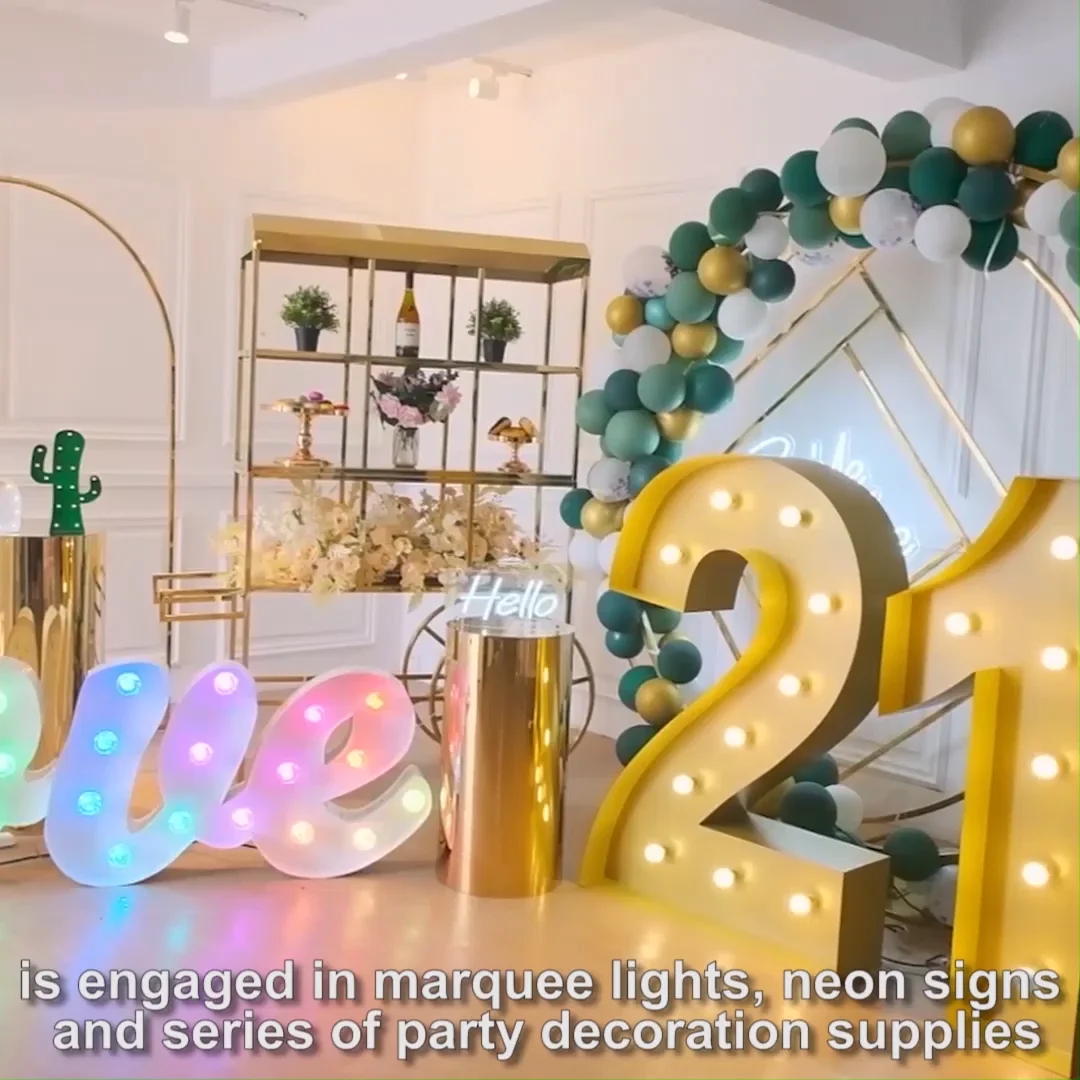 2022 Wowork Fushun Wholesale Party Wedding Decoration Metal Circle Grid