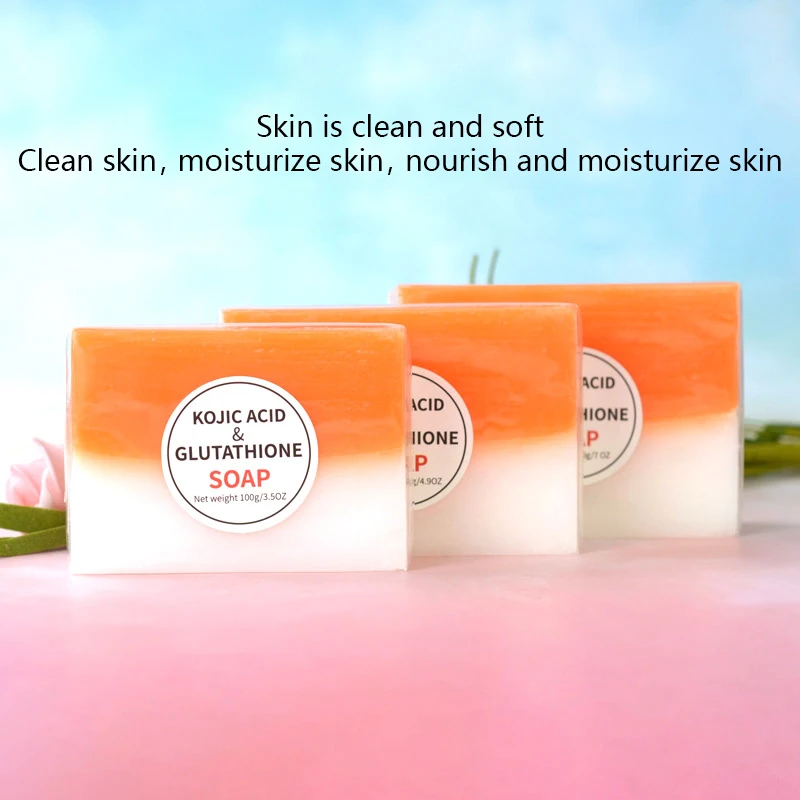 Best Skin Whitening Glowing Cleaning Glutathione Kojic Acid Soap Skin  Miracle Turmeric Soap