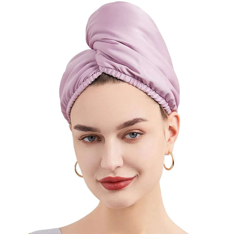 Practical Fast Drying Hair Towel Microfiber Silk Hair Towel Wrap