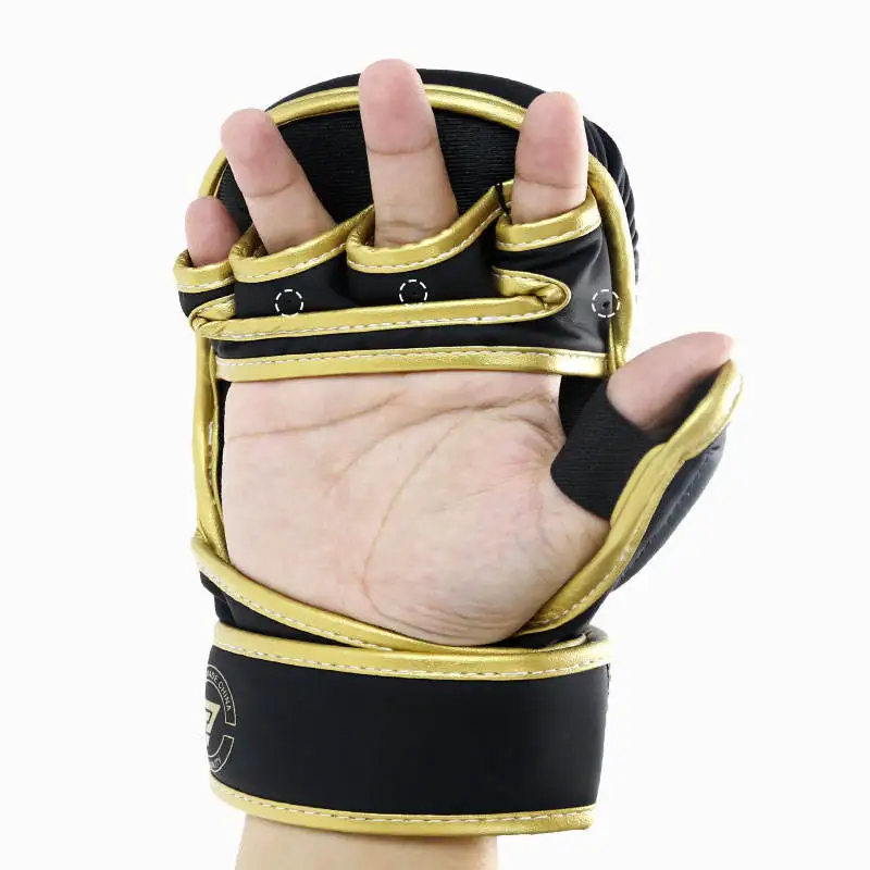 Guanti Da Boxe Oro Prowin Per Kickboxing, MMA E Muay Thai – Modello Sparring Unisex