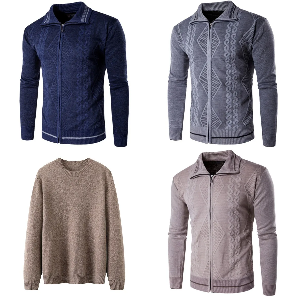 Foreign Trade Spot Autumn And Winter Warm Men's Knitwear Cashmere