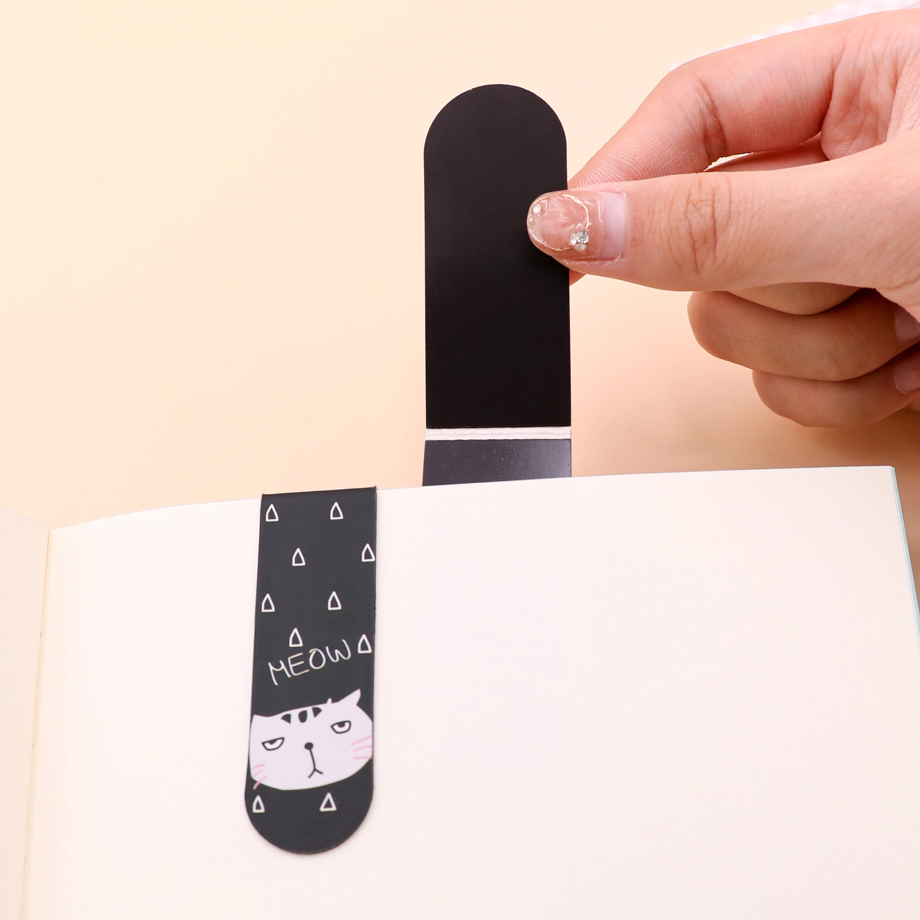 Kunshan Krell Customized Wholesale Magnet Bookmarks Printed logo Advertising Gifts Magnetic Bookmark Custom