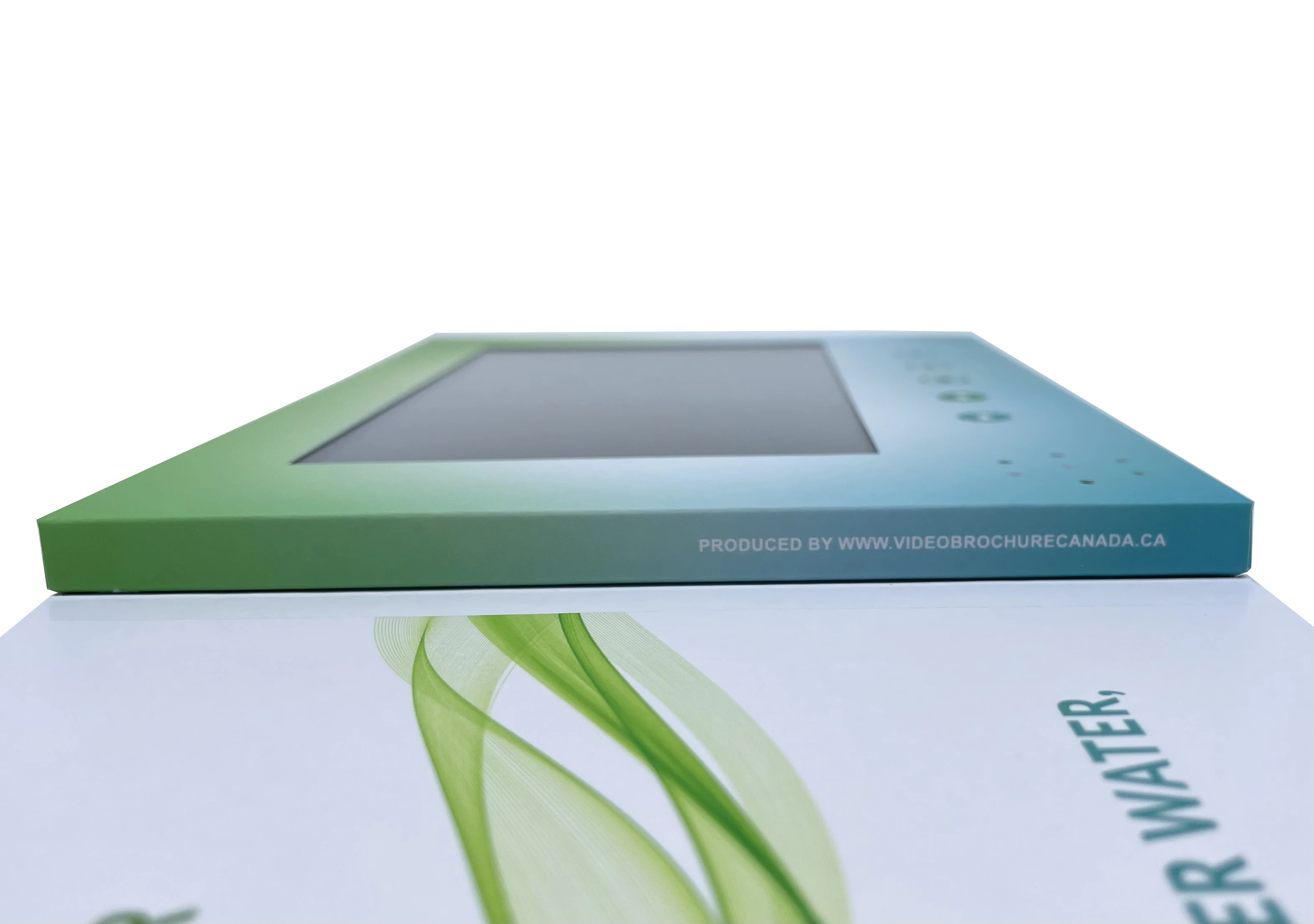 Business Gift Advertise Folder Digital Photo Frame Video POSTCARD Card Paper Touch Screen Video Brochure