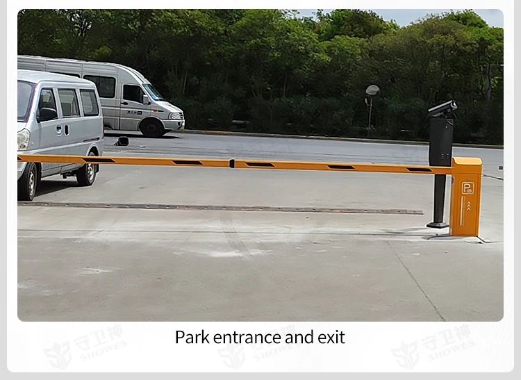 Car Parking Management System Crowd Control Barriers Boom Gate ...