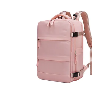 Custom Business Laptop Backpacks Large Carry On Airplane Computer Waterproof Travel Backpack